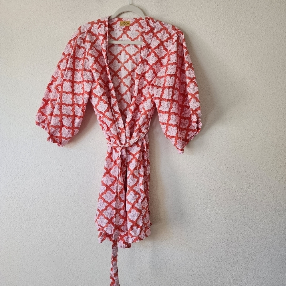Roller Rabbit Jemina Kimono OS - Picture 2 of 7